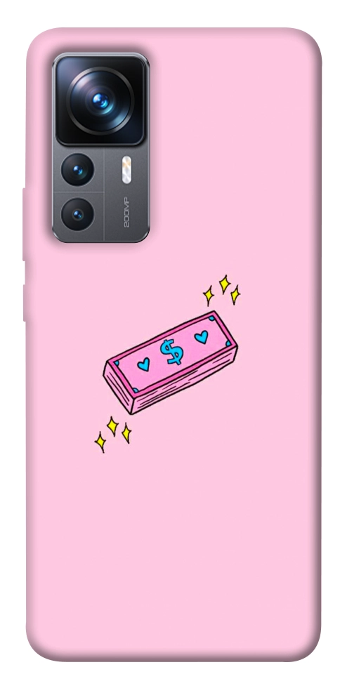 Чохол Simple pink money для Xiaomi 12T