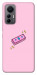 Чехол Simple pink money для Xiaomi 12 Lite