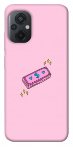 Чехол Simple pink money для Xiaomi Poco M5