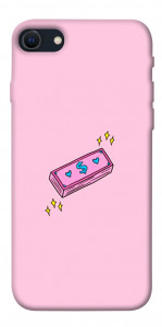 Чохол Simple pink money для iPhone SE (2022)
