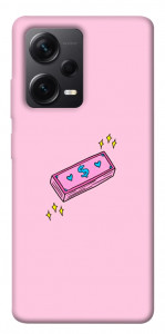 Чехол Simple pink money для Xiaomi Redmi Note 12 Pro+