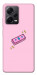 Чехол Simple pink money для Xiaomi Redmi Note 12 Pro 5G
