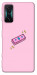 Чехол Simple pink money для Xiaomi Redmi K50 Gaming