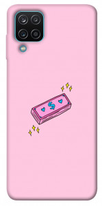 Чехол Simple pink money для Galaxy M12