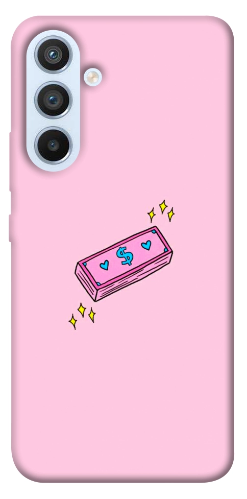 Чехол Simple pink money для Galaxy A54 5G