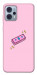 Чехол Simple pink money для Motorola Moto G23