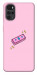 Чохол Simple pink money для Motorola Moto G22
