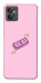 Чехол Simple pink money для Motorola Moto G32