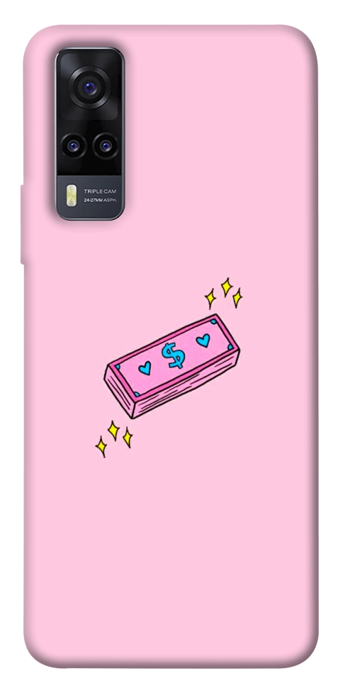 Чехол Simple pink money для Vivo Y31