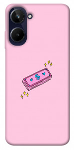 Чохол Simple pink money для Realme 10 4G