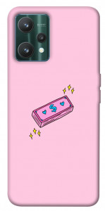 Чехол Simple pink money для Realme 9 Pro
