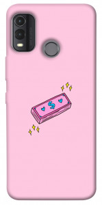 Чехол Simple pink money для Nokia G11 Plus