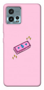 Чохол Simple pink money для Motorola Moto G72