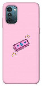 Чохол Simple pink money для Nokia G21