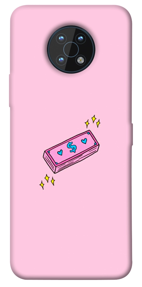 Чохол Simple pink money для Nokia G50