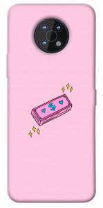 Чехол Simple pink money для Nokia G50
