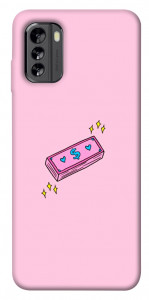 Чехол Simple pink money для Nokia G60