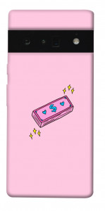 Чохол Simple pink money для Google Pixel 6 Pro