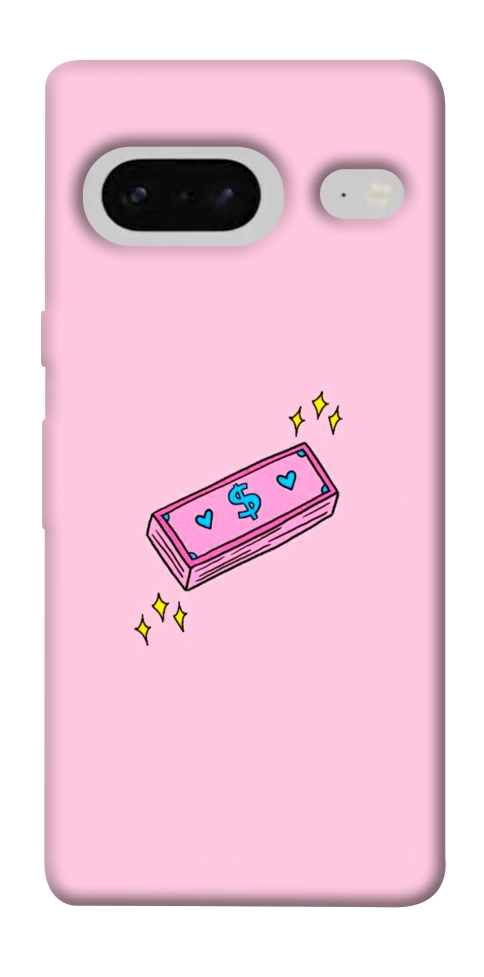 Чехол Simple pink money для Google Pixel 7