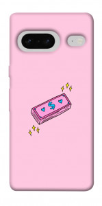 Чехол Simple pink money для Google Pixel 7