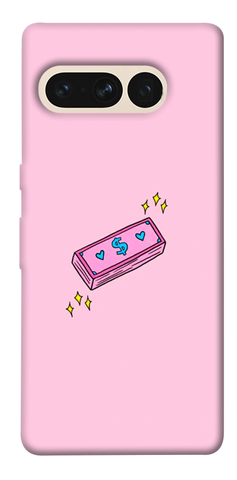 Чехол Simple pink money для Google Pixel 7 Pro