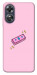 Чехол Simple pink money для Oppo A17
