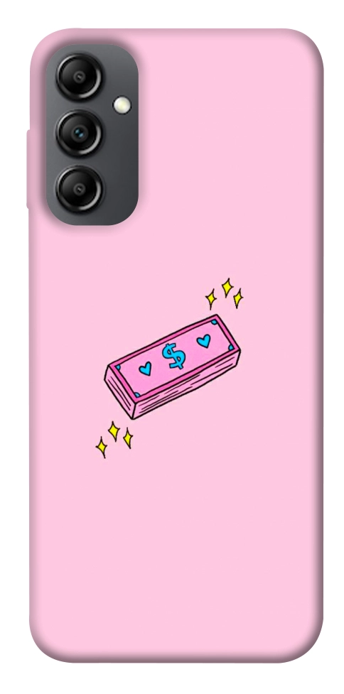Чехол Simple pink money для Galaxy A14