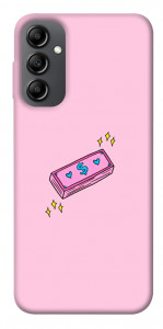 Чехол Simple pink money для Galaxy A14