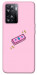 Чехол Simple pink money для Oppo A77s
