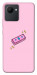 Чехол Simple pink money для Realme C30s