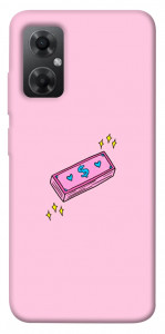 Чохол Simple pink money для Xiaomi Redmi Note 11R