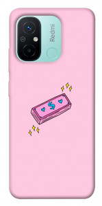 Чохол Simple pink money для Xiaomi Redmi 12C