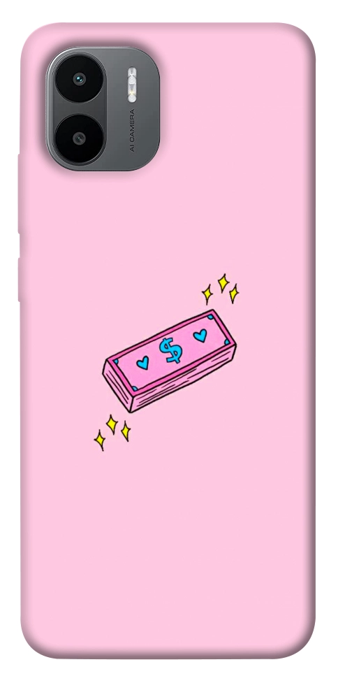 Чехол Simple pink money для Xiaomi Poco C50