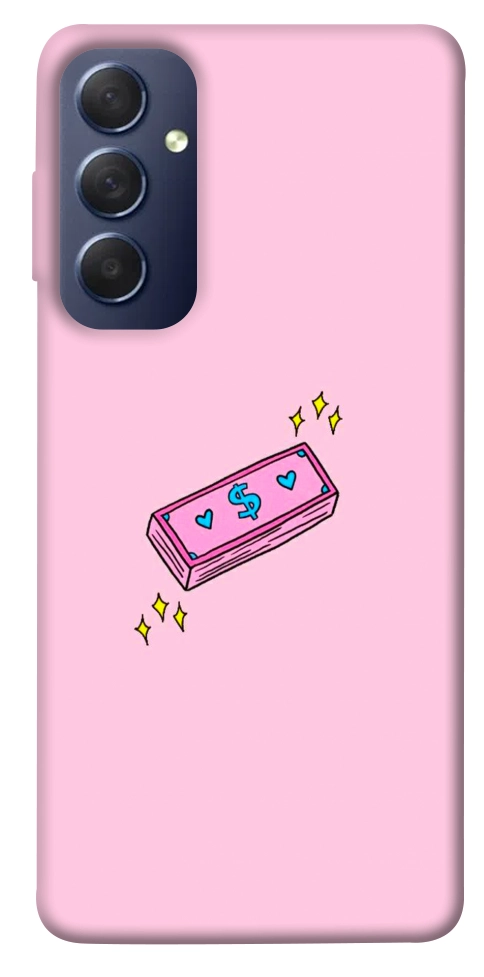 Чохол Simple pink money для Galaxy M54 5G