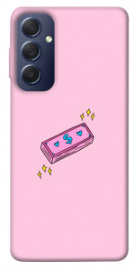 Чохол Simple pink money для Galaxy M54 5G