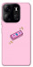 Чохол Simple pink money для Tecno Spark Go 2023