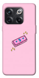 Чехол Simple pink money для OnePlus 10T