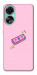Чохол Simple pink money для Oppo A78 4G