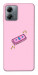 Чохол Simple pink money для Motorola Moto G14