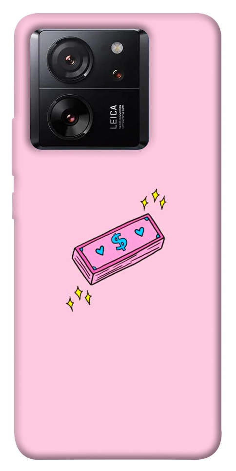 Чохол Simple pink money для Xiaomi 13T Pro