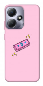 Чехол Simple pink money для Infinix Hot 30 Play