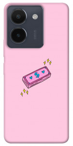 Чехол Simple pink money для Vivo Y36