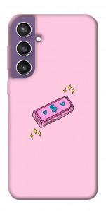 Чохол Simple pink money для Galaxy S23 FE