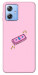 Чохол Simple pink money для Motorola Moto G84