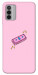 Чехол Simple pink money для Nokia G42
