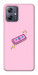 Чехол Simple pink money для Motorola Moto G54