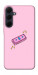 Чехол Simple pink money для Galaxy A55