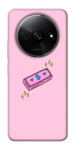 Чехол Simple pink money для Xiaomi Redmi A3
