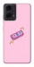 Чехол Simple pink money для Motorola Moto G24