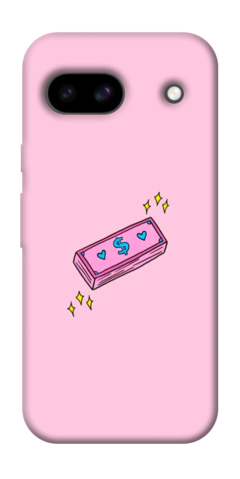 Чехол Simple pink money для Google Pixel 8a